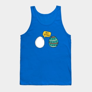 Easter eggs and humor Tank Top